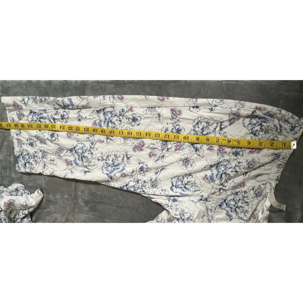 Carole Hochman Floral Women's Size Medium Cotton Modal pajama set Summer Lounge - Picture 8 of 11